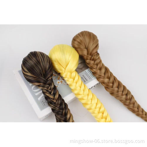 Top quality hot sale Ponytail synthetic Hair Extension Afro Drawstring Ponytail Drawstring synthetic fiber  hair extension